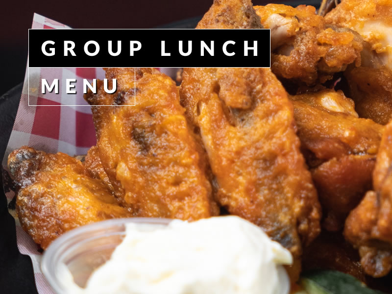 Group Lunch Menu